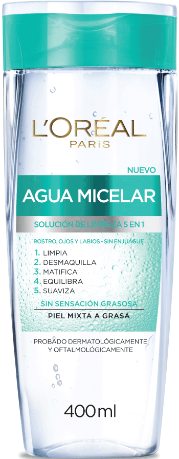 Tienda de Accesorios - Agua Micelar L'Oréal Para Mixta a Piel Grasa Siempre  es bueno usar productos adecuados a tu tipo de piel hemos visto muchos  tutoriales en los que se usa
