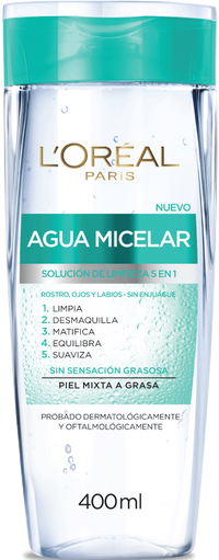 Agua Micelar Piel Mixta 400 Packshot