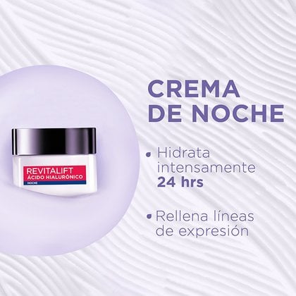 Crema de noche revitalift de Loreal Paris
