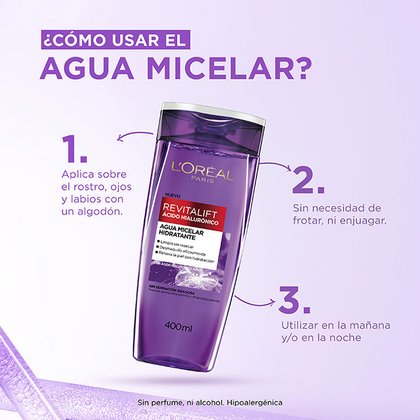Cómo usar agua micelar