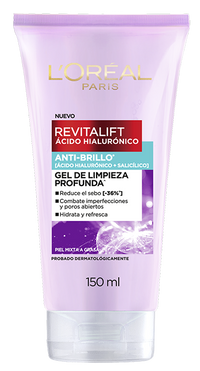 Revitalift Gel de Limpieza Profunda Anti-brillo