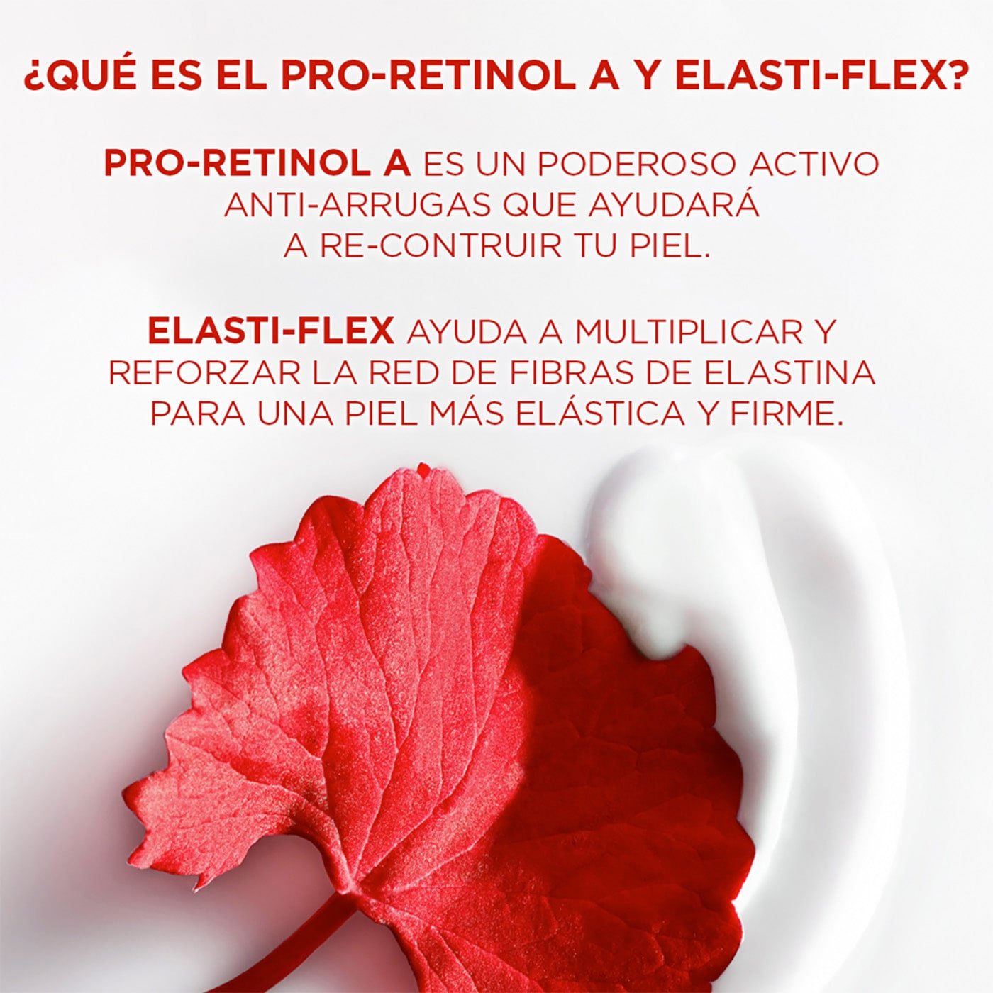Pro-Retinol y Elasti-Flex en Crema de Ojos de L'Oréal Paris